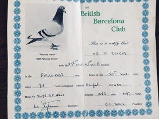 George Briggs diploma