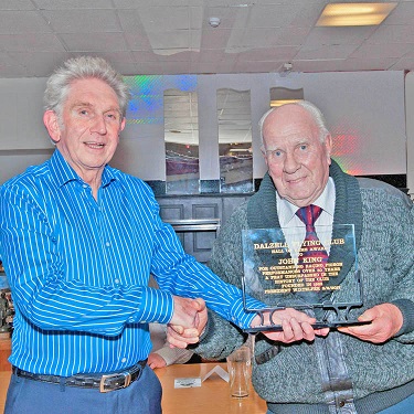 John King R with Douglas Telfer
