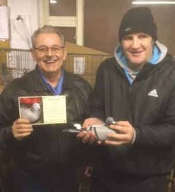 Walter with his winner