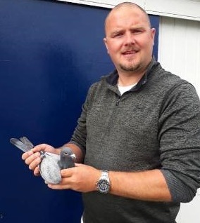 Paul Macaloney with his 1st Fed Hexham winner