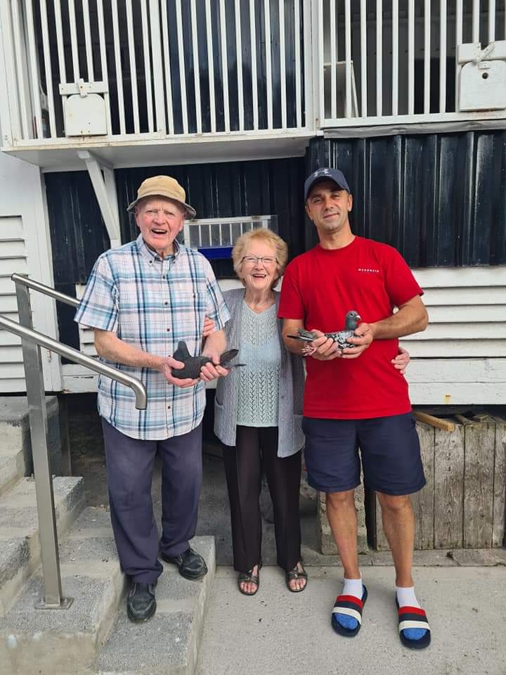 The famous Jimmy Willis Nora Willis and Nick Apostu. 19 10 21