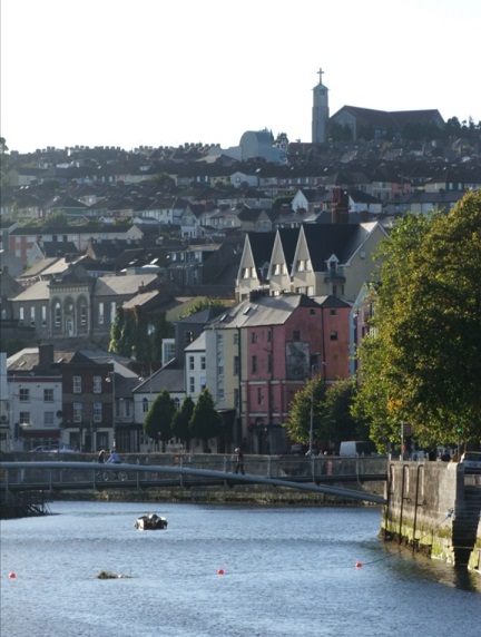 beautiful view from Cork City looking up towards Gurranabraher 19 10 21