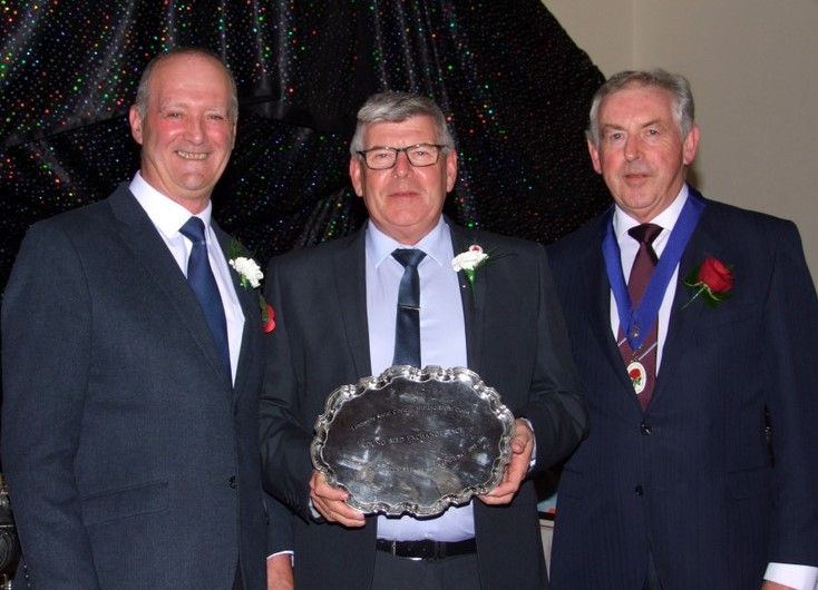 Las Adams with the Colin Brough Silver Salver 23 11 21