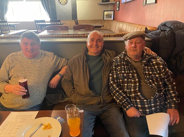 Dave Ireland John Raines and Lenny Cockerill 04 02 22