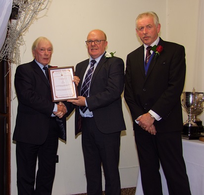 David Jones congratulated by John Burgham 28 11 22