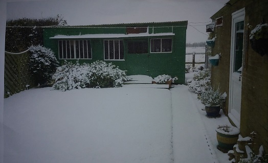 Trevors loft in the snow 1 28 11 22