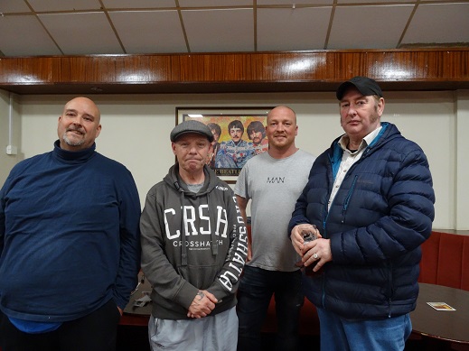 The show committee.Mick WillisSteve LambertGeorge Torry Garry Fletcher. 18 12 22