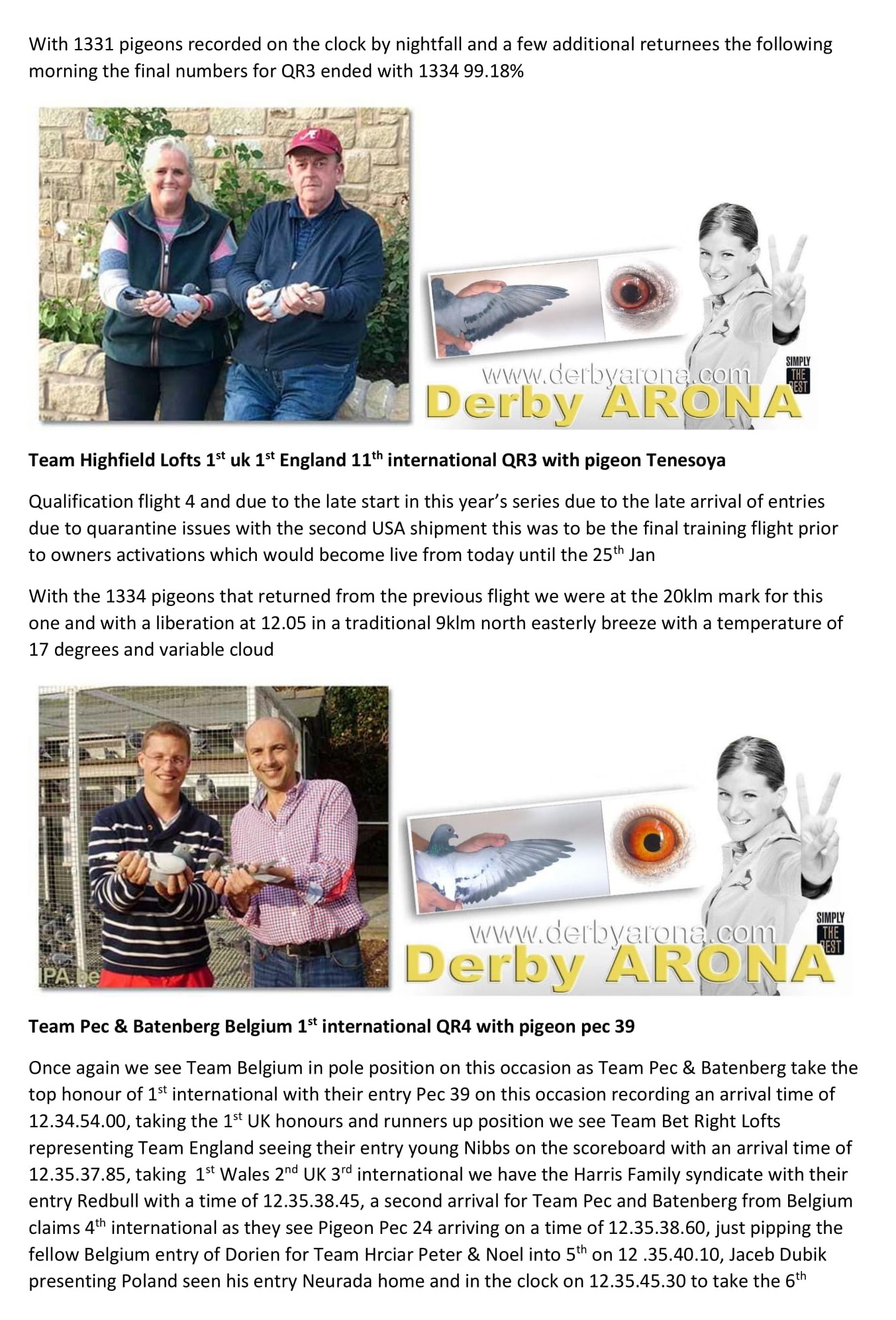 Arona report 2 3 25 01 23