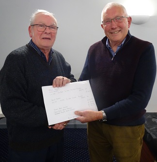 Mick Stone with Tony Whitehurst. 03 01 23