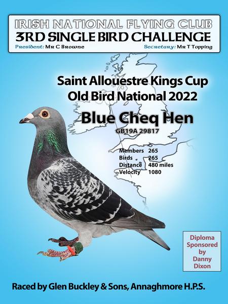 buckley 3rd single bird 13 03 23