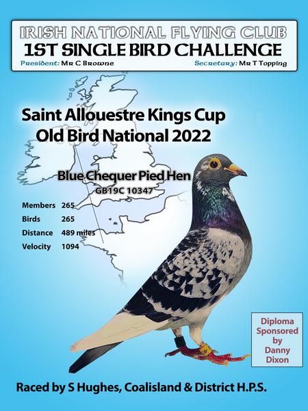 hughes 1st Single Bird 13 03 23