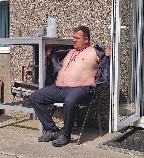 John Nixon Basking in his Glory 24 04 23