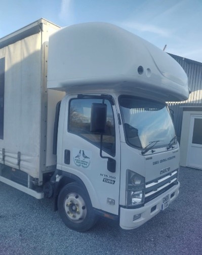 Pic 1 The new look Transporter complete with brand new pod