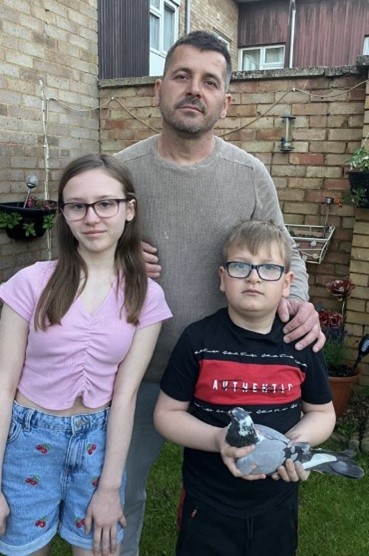 4. Family man Anvi Januzi Daughter Lauren and Son Eddie 1st club Laindon 234b 20 05 23