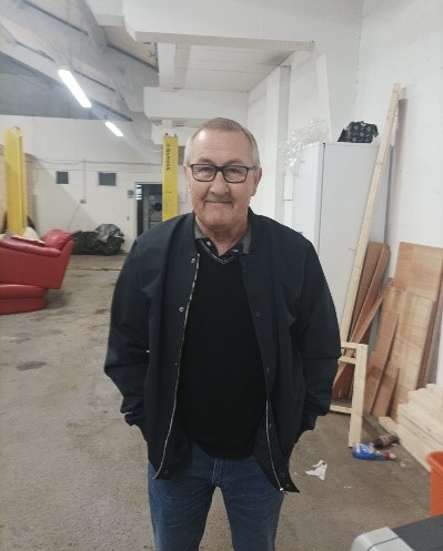 Picture5 The Top man behind the clocks Norman Dawkins Hadleigh club