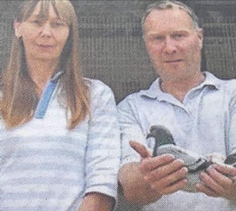 1st club Hadleigh for Mr and Mrs Ashenden