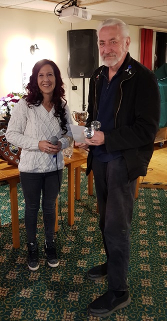 Alys Evans with Steve Redfern. 12 02 24z