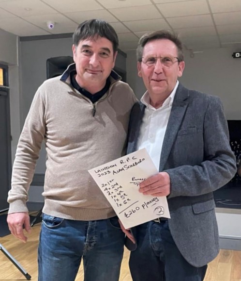 Scottish Averages and Thurso winner Alan Scarborough 11 04 24