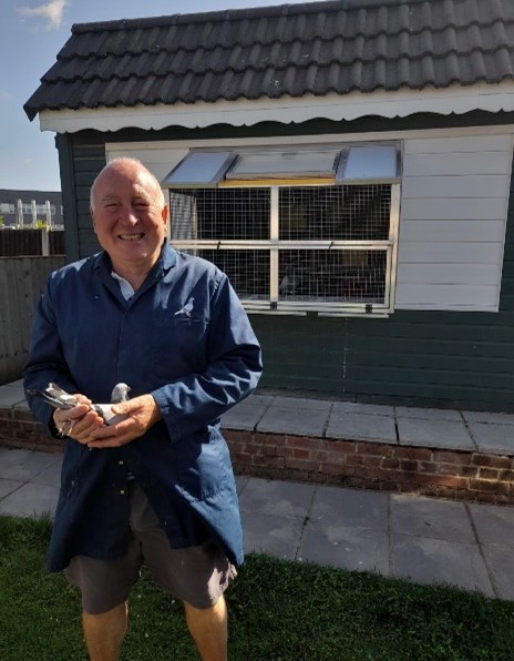Top prize winner Mick Smith 1st club Laindon