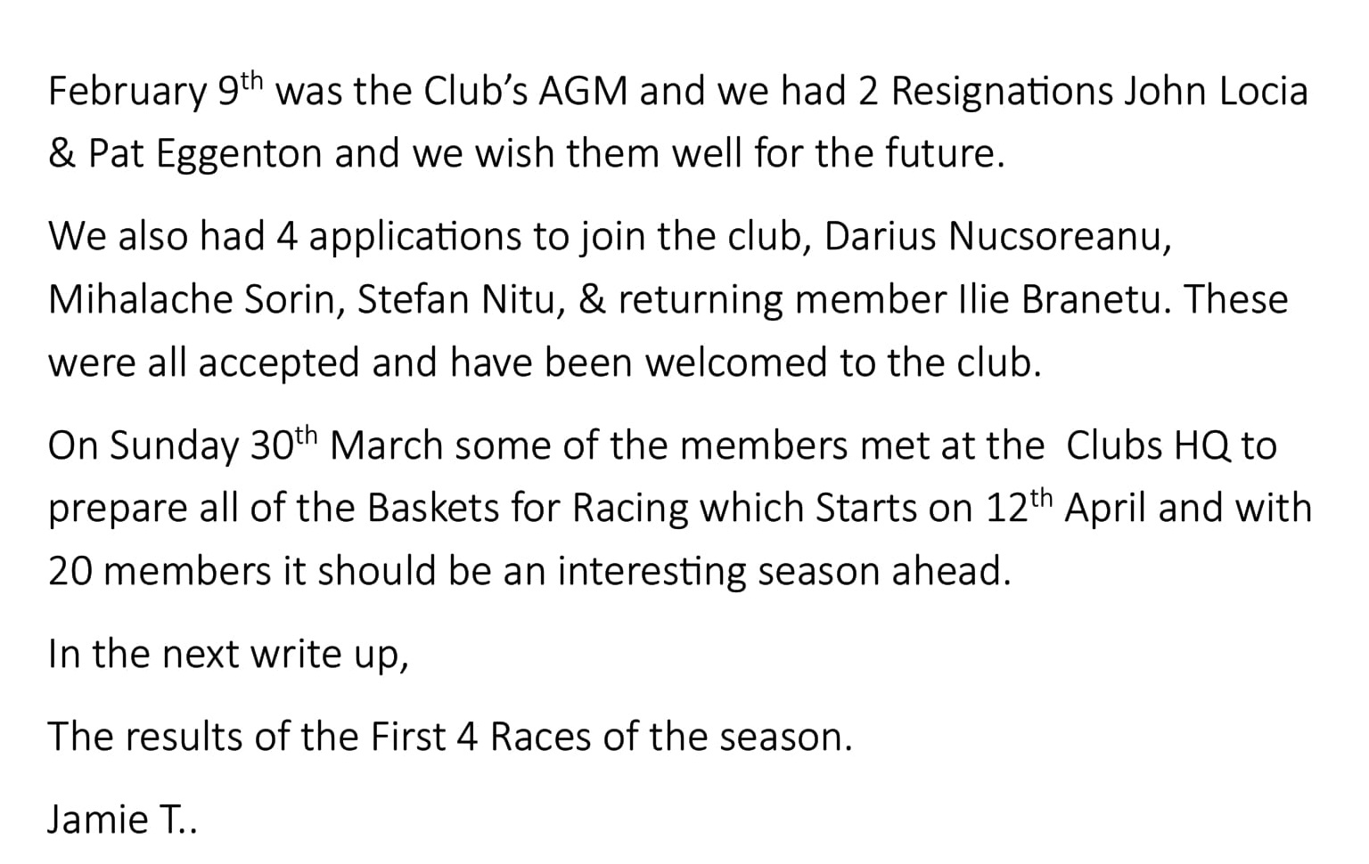 ECFC WRITE UP MARCH APRIL 2025 2