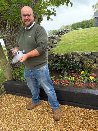 JR Baxter Glenarm District H.P.S. Winner. Winner is from a kit of ybs from Bobby Coyle. 10 06 25A