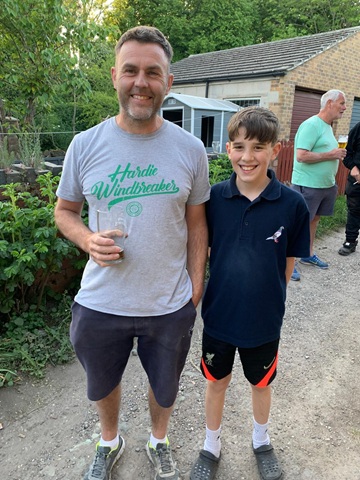 Phil and Jack Bourke winners at Stretton 13 06 25x