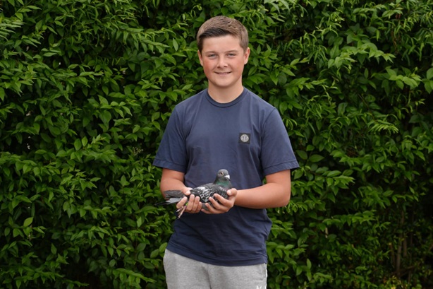 13 Year old Ollie Hawthorne 1st Section F Winner 4th National Plougaste 29 07 25z