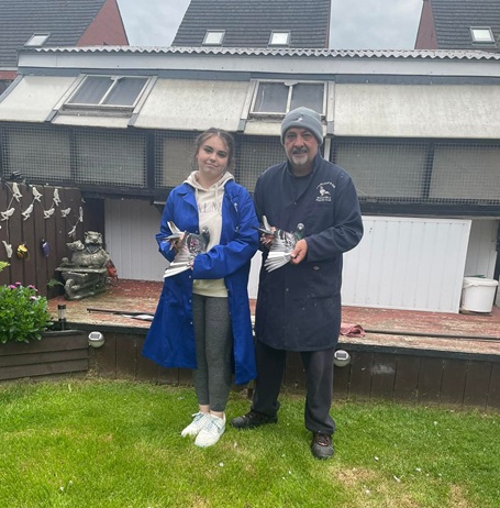 Davy McElhone Dtr Maddie 1st 2nd NIPA Open Winners from Cloughmartin 3 16 07 25c
