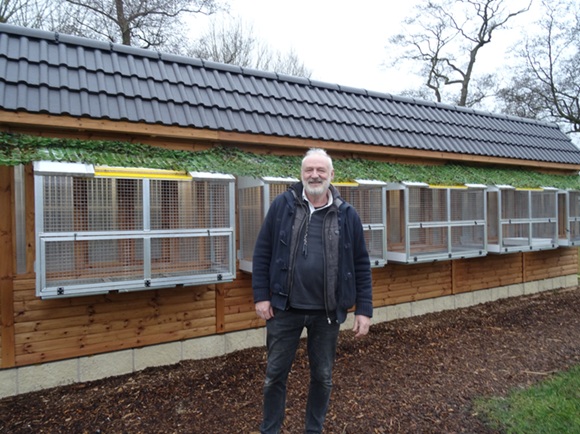 Pete Schofield outside his new loft. 18 09 25a