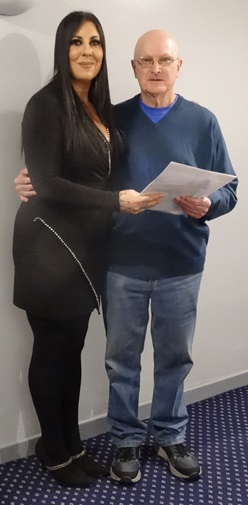 Alan Houldsworth with Angie. 10 12 25a