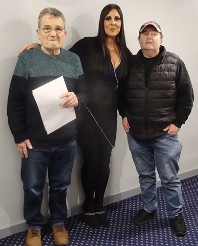 Norman Shenton Kevin with Angie. 10 12 25a