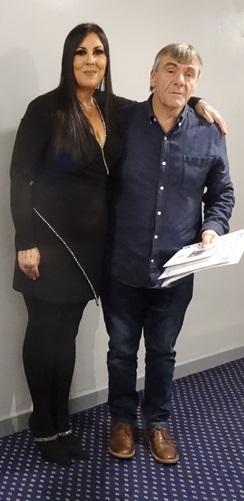 Steve Hicks with Angie. 10 12 25a