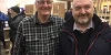 Tom McLeod of Tranent with Kevin Murphy